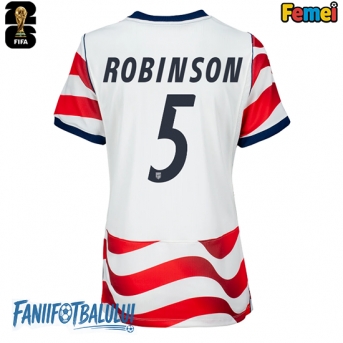 Statele Unite Antonee Robinson #5 Echipament de Fotbal Replică Mondial 2026 Femei Acasa